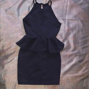 Navy blue dress